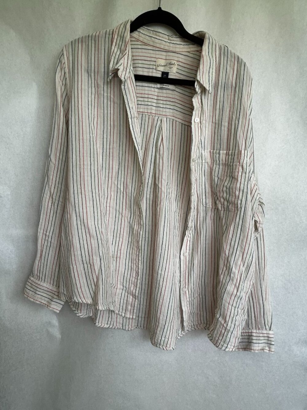 Universal Thread Multicolor Striped Blouse